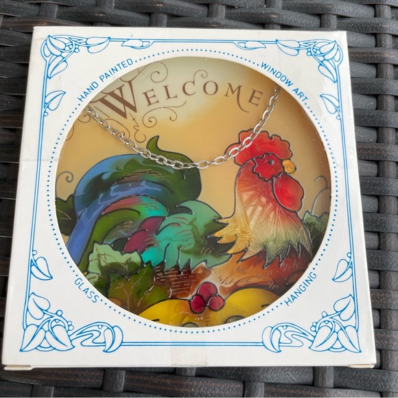 Joan Baker Other - Joan Baker Design Rooster Suncatcher (NWOT)